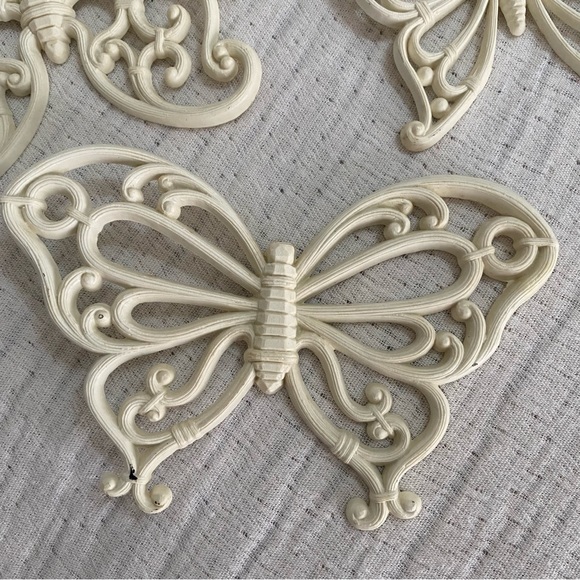 Vintage Homco Butterfly Wall Decor Boho - Picture 2 of 6